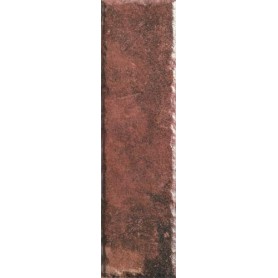 Paradyz SCANDIANO rosso bar falburkoló 24,5x6,6 kép