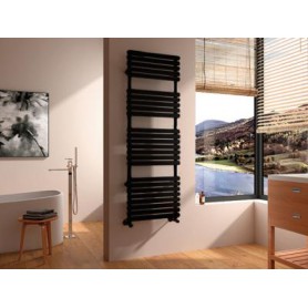 Arezzo Design FLAT BLACK 1500x500 törölközőszáritós radiátor kép
