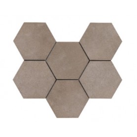 Ragno REWIND argilla hexagon falicsempe és járólap 18x21