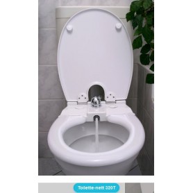 Toilette Nett bidé WC-ülőke, 320T - ANTIBAKTERIÁLIS duroplast