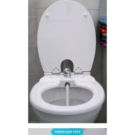 Toilette Nett bidé WC-ülőke, 120S - poliészter- műgyanta