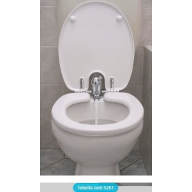 Toilette Nett bidé WC-ülőke, 520T - ANTIBAKTERIÁLIS duroplast