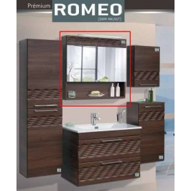 Guido ROMEO Prémium 01 tükrös fürdőszoba szekrény 80 cm kép
