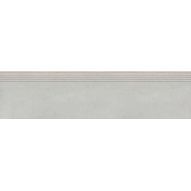 Cerrad TASSERO Bianco matt gres lépcsőlap 29,7x119,7 kép